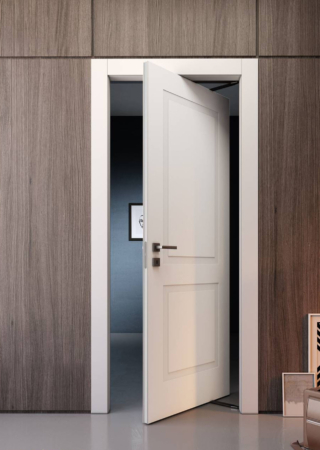 Elegante e discreta la porta rototraslante Como è dotata di un telaio adattabile a qualsiasi muratura di spessore da 85 a 120 mmgrazie alla mostra esterna telescopica. E’ la soluzione ideale per piccoli ambienti e spazi ridotti grazie al meccanismo di apertura a scomparsa e alla serratura magnetica, con grandi qualità sia estetiche che tecniche. La porta è fabbricata in Italia ed è realizzata con legni certificati di qualità, nella misura L 70 x H 210 cm il prezzo è 799,90 euro. www.leroymerlin.it