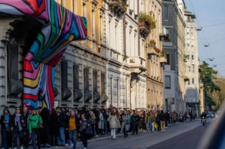 Hyper Portal durante Fuorisalone 2025. foto StudioLabo