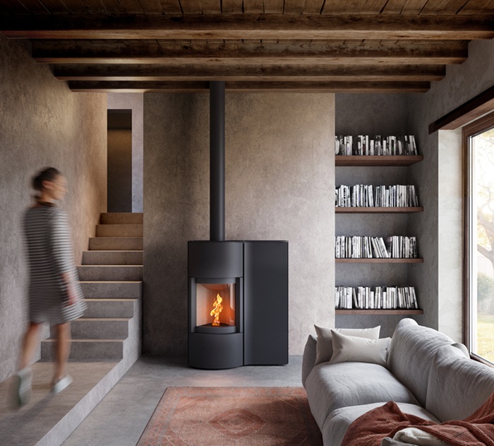 Stuv P20 B di Stuv, distribuito da Mont-Export è la stufa a pellet studiata per offrire comfort e praticità d'utilizzo. Ha un display semplificato ad altezza ergonomica, ripiano ammortizzato, vetro curvo, ampia apertura e capiente serbatoio da 32 kg. Il bruciatore Fleur© offre una bella fiamma e minori emissioni. Linea continua© è un’estetica pulita che offre una vista perfetta sulla fiamma. Il calore radiante è diffuso in modo naturale. www.montexport.it