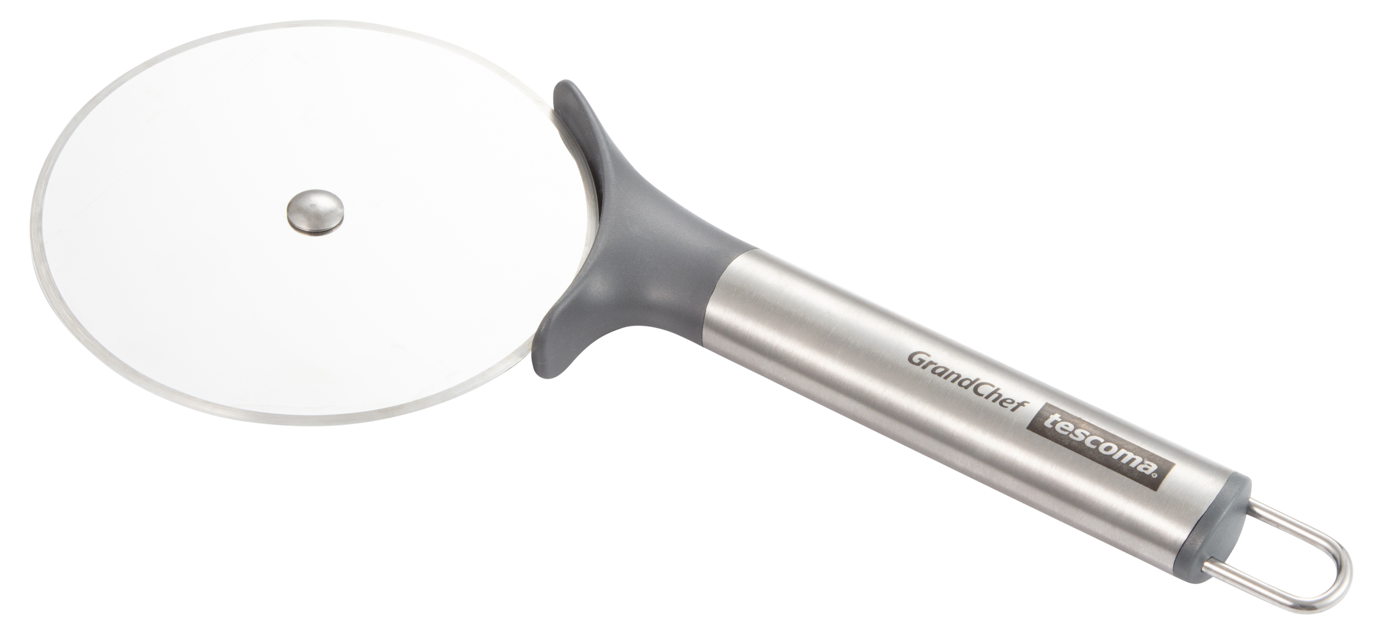 Con la rotella è facile ottenere fette regolari, senza litigare con coltello e forchetta. Più grande rispetto a quelle comuni, la rotella tagliapizza della Linea GrandChef permette di porzionare agevolmente anche pizze alte, focacce, torte, soufflé. In acciaio inox, ha la lama affilata per tagliare agevolmente la crosta. Prezzo 10,90 euro.