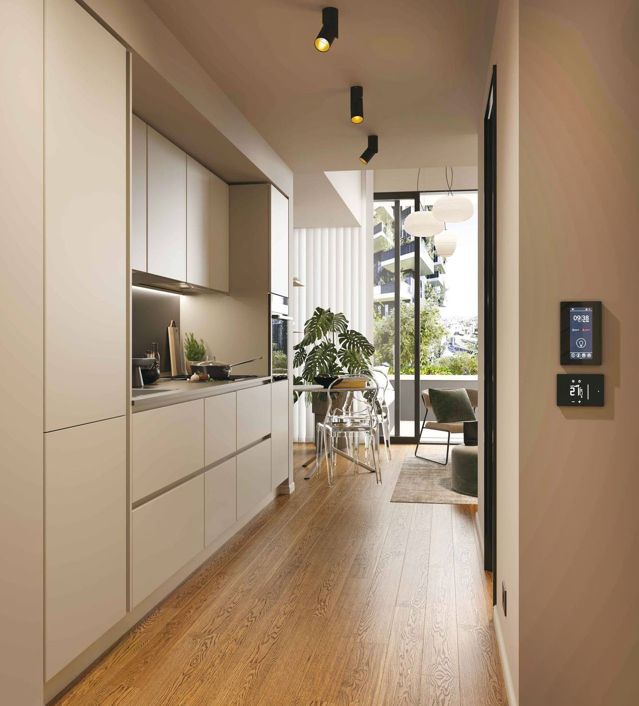 Trova posto anche in un ambiente stretto o di passaggio la cucina in linea Pratica 2506 di La Casa Moderna che è composta da arredi in nobilitato con il top in laminato in gradazione. Le ante lisce senza maniglie danno vita ad una superficie continua che sembra “scomparire” sulla parete. Un modulo base da 60 cm con anta, apertura con gola, zoccolo, top in laminato, prezzo a partire da 270 euro. https://lacasamoderna.com Trova posto anche in un ambiente stretto o di passaggio la cucina in linea Pratica 2506 di La Casa Moderna che è composta da arredi in nobilitato con il top in laminato in gradazione. Le ante lisce senza maniglie danno vita ad una superficie continua che sembra “scomparire” sulla parete. Un modulo base da 60 cm con anta, apertura con gola, zoccolo, top in laminato, prezzo a partire da 270 euro. https://lacasamoderna.com