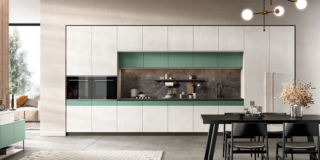 Cucine su una sola parete: 12 nuove composizioni, più tante idee e soluzioni per progettarla al meglio