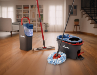 lavapavimenti Vileda i due sistemi H2pro