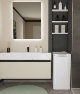 ProWash 500 TCA274TM5-S di Candy grazie al motore Inverter raggiunge la classe di efficienza energetica A. Il display con testo scorrevole, insieme all'app hOn, la rende molto intuitiva e facile da usare, e la maniglia ergonomica e la Smart Drum Opening sono progettate per rendere estremamente facile il carico e lo scarico. Dotata di diverse opzioni per il bucato quotidiano, ha anche programma estremamente silenzioso per consentire il lavaggio notturno. Capiente 7 kg, con la speciale funzione AI Weight Sense, si impostano automaticamente i parametri ottimali del programma di lavaggio scelto analizzando l'acqua assorbita dai vestiti, per un bucato perfettamente lavato senza consumi extra. Misura L 40,5 x P 60 x H 86 cm. Prezzo 499 euro. www.candy.it