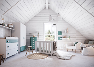 Fa parte della cameretta CM323 della collezione Uno per tutti 2023 di Giessegi il lettino in legno nella luminosa finitura Bianco. Misura L 133 x P 66,6 x H 81,5 cm. Prezzo a partire da 975 euro + Iva. Sono disponibili anche l'armadio battente con cassettone, il fasciatoio e la cassettiera con dettagli nel colore verde Alpine per dare vita ad un ambiente fresco e accogliente. https://www.giessegi.it Fa parte della cameretta CM323 della collezione Uno per tutti 2023 di Giessegi il lettino in legno nella luminosa finitura Bianco. Misura L 133 x P 66,6 x H 81,5 cm. Prezzo a partire da 975 euro + Iva. Sono disponibili anche l'armadio battente con cassettone, il fasciatoio e la cassettiera con dettagli nel colore verde Alpine per dare vita ad un ambiente fresco e accogliente. https://www.giessegi.it