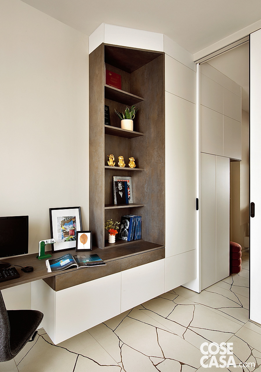 mobile con scrivania studio