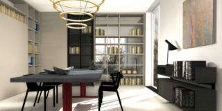 Dividere l’open space con mobili bifacciali e senza pareti: idee e progetti in 3D per diversi ambienti