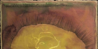 Antonio Santacroce, Ho sognato una bella signora che sogna (La donna diafana che sta alla finestra, 1986, 48,5 x 33 cm, inchiostro e acquerello su carta Fabriano Roma