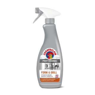 Nella linea Chanteclair c’è lo sgrassatore apposito e professionale per la pulizia dei forni, in comodo formato spray, per eliminare i residui di sporco difficile. Prezzo: 6,99 euro su amazon.it