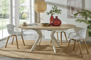 Daisy2 in polipropilene bianco di Conforama è una sedia dal design semplice e funzionale. È realizzata in polipropilene resistente e facile da pulire, cosa che la rende perfetta per un uso quotidiano in cucina o in sala da pranzo. Offre forme ergonomiche che seguono il profilo del corpo per un comfort accogliente e naturale mentre si è seduti. Il materiale leggero e la struttura robusta la rendono facile da spostare e durevole nel tempo, adatta ad ambienti moderni e pratici.  Prezzo 75 euro. www.comforama.it