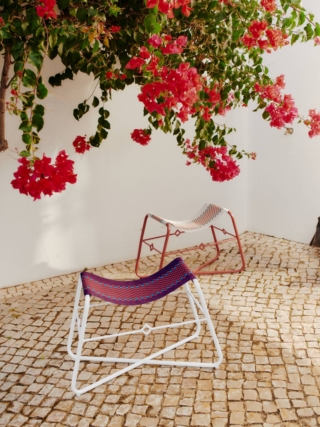 Sgabello della collezione Tamsa