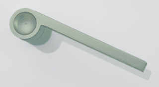 maniglia Hemisfera  -  design  BCF Design
La perfezione della sfera motivo di ispirazione.
Nuove finiture  verniciate Color Trend 2026
Hemisfera  fa parte della nuova gamma MINIMA Collection,  serie  che  ha debuttato recentemente  e che introduce l’impiego di un componente tecnico di nuova concezione.
La sfera come ispirazione,  così una semplice semisfera concava al centro del gambo dona a questa maniglia un carattere rigoroso.
Finiture  a catalogo  per i cinque modelli Minima Collection     				         Cromato satinato – Bronzo Trend – Nero Opaco – Bianco Opaco
Tutte le nuove maniglie Minima Collection sono state studiate partendo dall'impiego di un componente tecnico di nuovo studio, con dimensioni ridotte: la nuova rosetta da 30 mm di diametro che consente di integrarsi con il collo della maniglia così da apparire un tutt’uno con la porta .
Allegate immagini  repertorio
Allegata immagine Hemisfera  con finitura nuova nuance JADE – news  2026
Ispirato al mondo naturale e alle pietre preziose, JADE è una tonalità che porta equilibrio, con un’idea di benessere negli ambienti. Ideale per progetti residenziali e hospitality, richiama una bellezza senza tempo, raffinata e misurata.
JADE è una tonalità fredda che evocando la preziosa pietra di giada antica.
JADE Condivide le qualità rigeneranti del verde, arricchite da una delicata influenza blu che trasmette calma, armonia e continuità visiva. Ulteriori Informazioni : Isabella Morelli