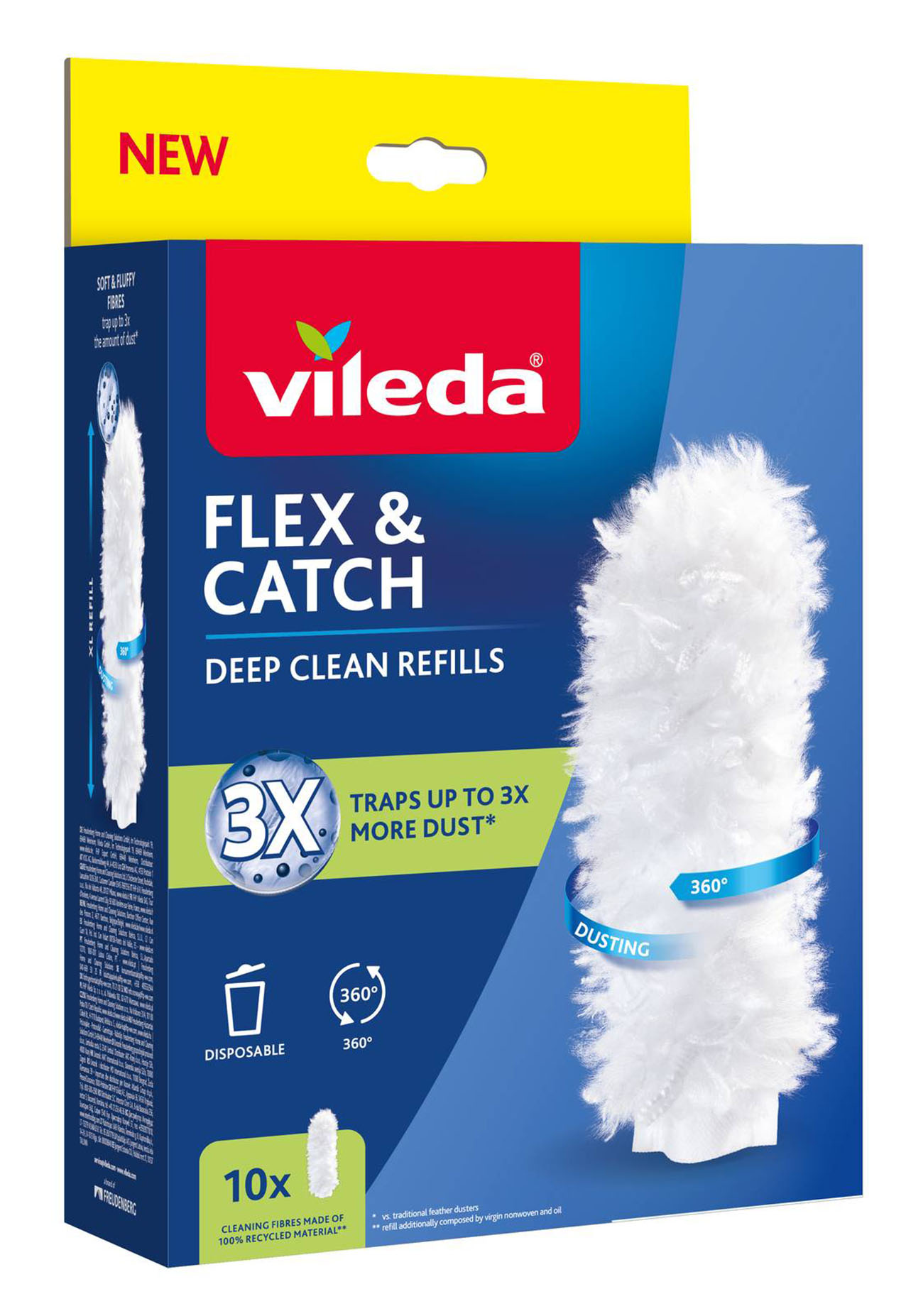 Vileda FLEX&CATCH ricambi da 10