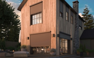 Sistema di schermatura solare motorizzato per esterni TOPBOX