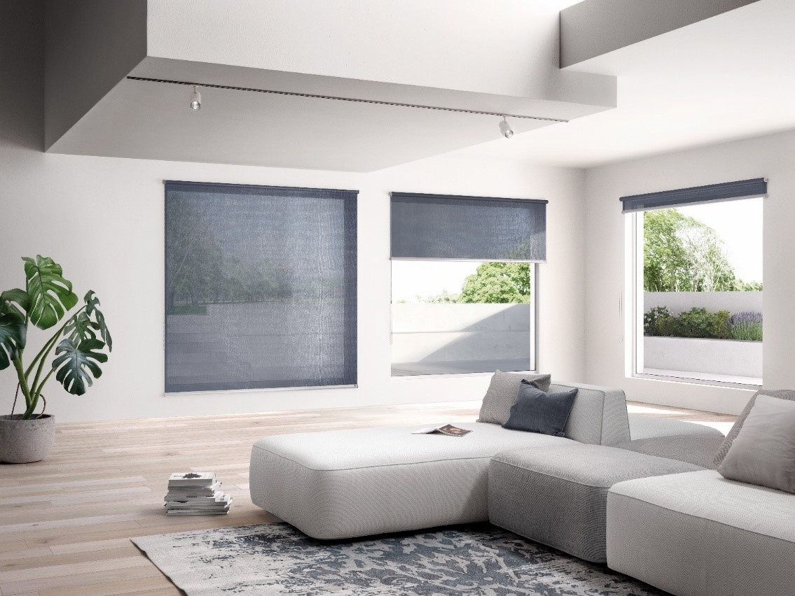 PLUS tenda a rullo con comando brevettato a doppio azionamento