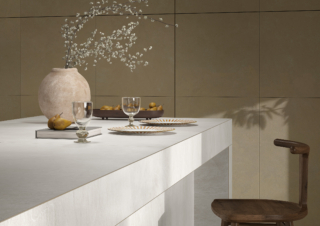 Bancone con profili Kaleidos di Progress Profiles