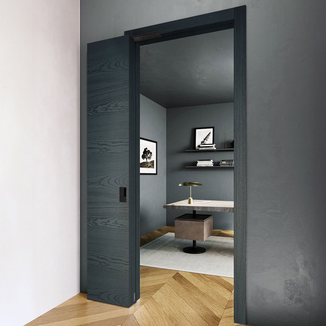 Perfetta per chi desidera coniugare funzionalità e design in una soluzione salvaspazio dall’impatto scenografico, la porta Fold 180 nella finitura Iride Mare di FerreroLegno esprime tutta la sua eleganza architetturale. Perfetta per chi desidera coniugare funzionalità e design in una soluzione salvaspazio dall’impatto scenografico, la porta Fold 180 nella finitura Iride Mare di FerreroLegno esprime tutta la sua eleganza architetturale.