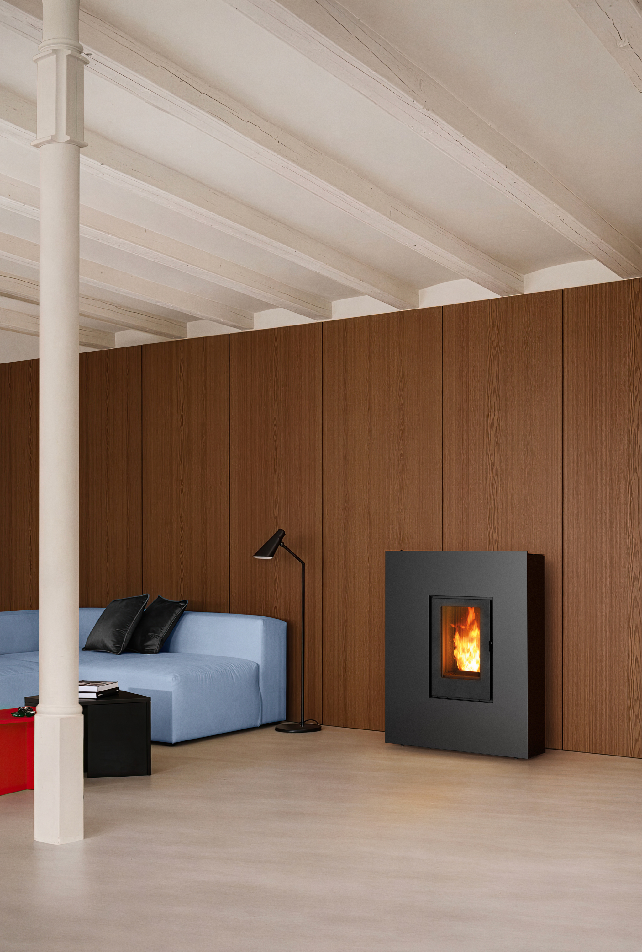 Stufa Rock di MCZ: soli 28 cm di profondità Stufa Rock di MCZ: soli 28 cm di profondità