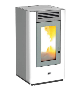 Adler Dolomite 11C in vendita da Tecnomat, stufa a pellet ad aria canalizzata, è pensata per la distribuzione
del calore in più locali. Con una potenza termica nominale di 9,5 kW, è in classe 4 stelle e può riscaldare fino a 230 m3. Con uscita posteriore dell’aria, è compatibile con apposito modulo
di connessione Wi-Fi. Prezzo su tecnomat.it www.tecnomat.it