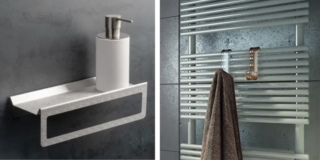 Accessori bagno che non richiedono di forare le pareti