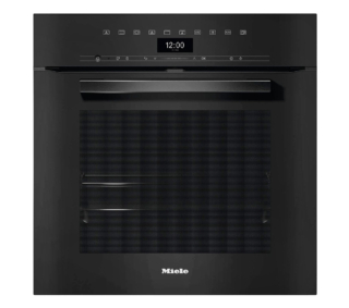 Il forno Gold H 7464 BP Nero Ossidiana di Miele cuoce su 5 ripiani e grazie ai programmi automatici è possibile cuocere più pietanze contemporaneamente: avvisa quando è il momento di inserire le diverse pietanze in base alla temperatura e ai tempi necessari per le diverse preparazioni. Pirolitico, cuoce anche a vapore e ha la funzione TasteControl che impedisce il proseguimento della cottura del cibo mentre lo mantiene caldo. In classe di efficienza A+, è capiente 76 litri ed è gestibile da App. Prezzo 3.649 euro. www.miele.it