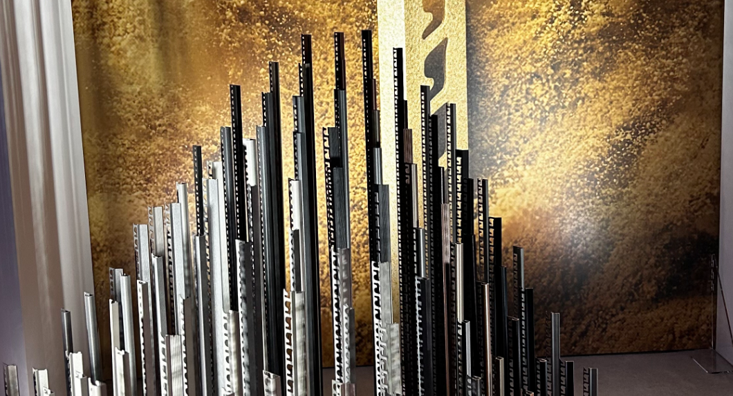 Profili metallici Kaleidos di Progress Profiles: design e cromie per infinite combinazioni