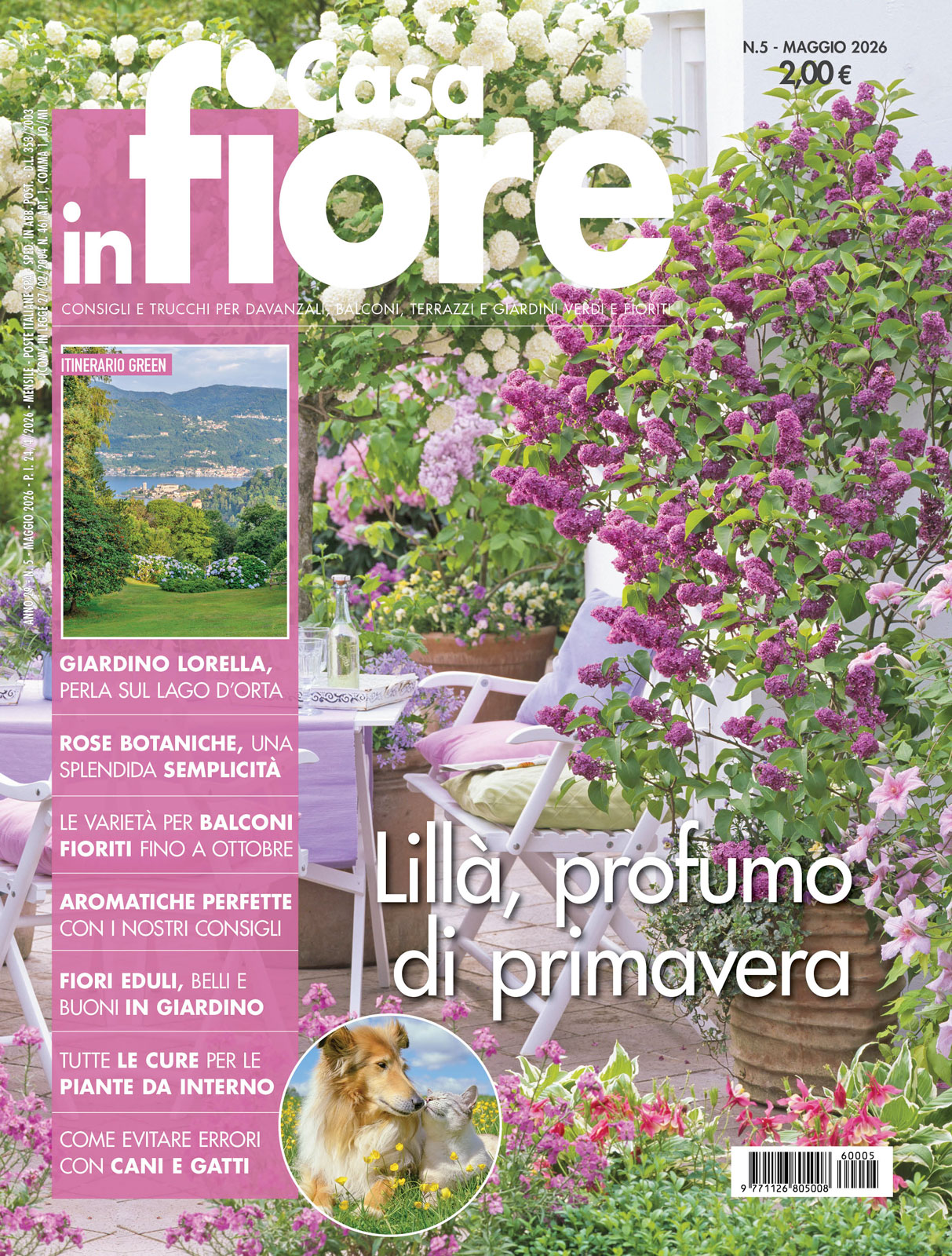 Casa in Fiore di maggio 2026, in edicola dal 24 aprile