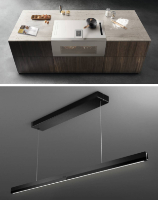 Elica presenta la nuova versione di Lhov, il sistema All-In-One, e introduce Luna, la lampada sospesa progettata per ampliare l’esperienza dello spazio cucina attraverso una gestione evoluta della luce. Lhov è il sistema di cottura All-In-One che integra un forno con larghezza della cavità del 30% più grande rispetto ai forni tradizionali, funzioni di cottura automatiche e un sistema aspirante che rimuove vapori e odori non solo dal piano cottura, ma anche dal forno. Lhov si rinnova con un’elegante finitura bianco opaco che valorizza il suo design essenziale e ultra-lineare, e l’esperienza d’uso diventa ancora più intuitiva grazie al controllo tramite vocal assistant, che permette di gestire le principali funzione semplicemente con la voce. La lampada sospesa Luna è invece una vera total lighting experience: unisce luce ambiente e illuminazione diretta sulla zona cottura, con funzioni Dim Light e Tune White per modulare intensità e tonalità in base all’atmosfera desiderata. Luna si autoregola dialogando con il piano cottura, oppure può essere gestita tramite gesture control, app o assistente vocale. www.elica.com
FTK	Pad. 4 Stand C01 D08