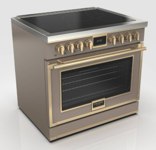 Fulgor Milano presenta Evoque 36" Induzione che, ispirata al fascino degli stili classici e reinterpretata con un linguaggio contemporaneo, coniuga eleganza senza tempo e innovazione tecnologica. Il piano cottura a induzione è dotato di 5 zone di cottura ad alte prestazioni e la superficie in vetroceramica nera, impreziosita da una texture antigraffio, integra un display di controllo sottovetro che garantisce un’estetica pulita e sofisticata. Le manopole assicurano una gestione intuitiva e precisa.  Il forno principale da 36" nasce per chi vive la cucina come uno spazio di sperimentazione e creatività. www.fulgor-milano.com
FTK 	Pad. 2 Stand A24