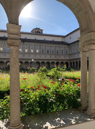 Gucci Memoria ai Chiostri di San Simpliciano, in Piazza Paolo VI