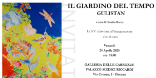 Locandina mostra Gulistan, Palazzo Medici Riccardi