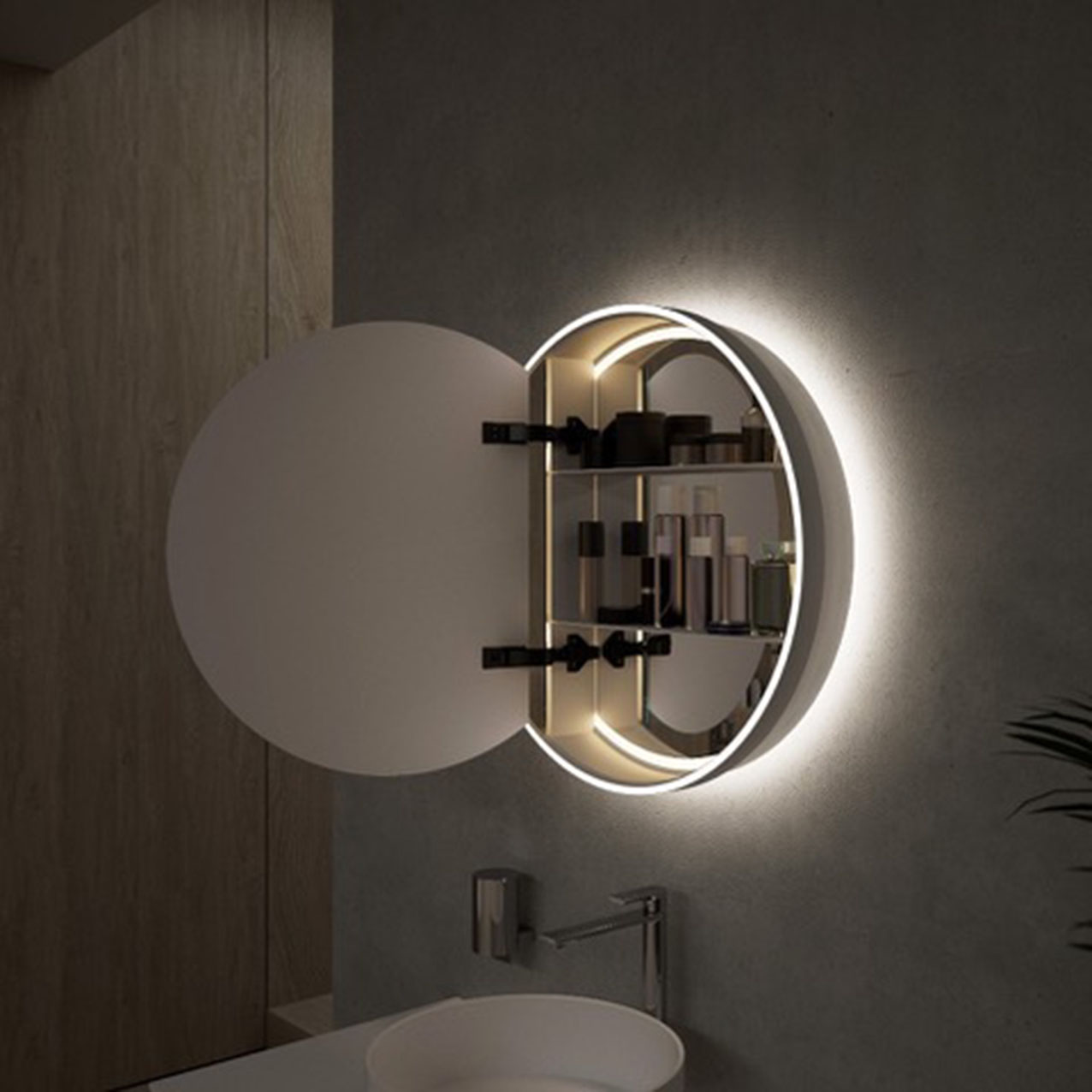 L'armadietto a specchio rivea Malie