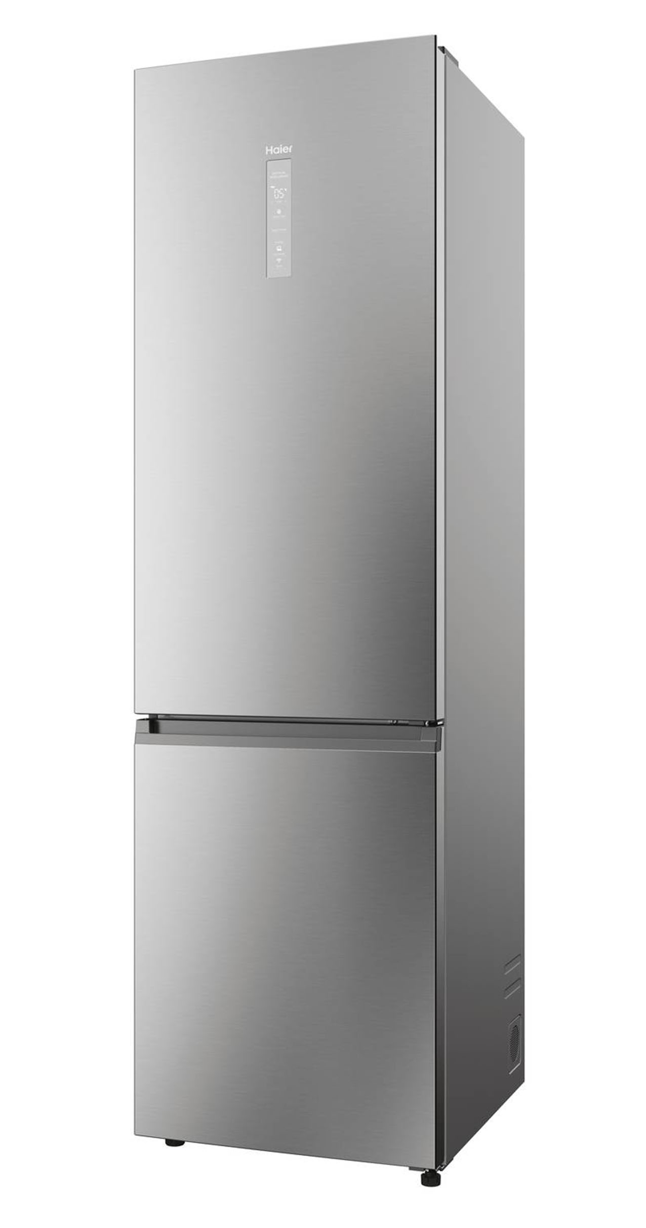 Total No Frost, il frigorifero 2D 60 Serie 7 Pro di Haier garantisce una classificazione energetica A-20% e una capacità fino a 409 litri, Con rumorosità di 35 decibel in classe di efficienza B, è dotato di tecnologie innovative per la conservazione ottimale degli alimenti: My Zone consente di personalizzare le impostazioni della temperatura per ottenere una freschezza ottimale, mentre Humidity Zone preserva la qualità di frutta e verdura, mantenendole croccanti e deliziose. Misura L 59,5 x P 67 x H 205 cm. Prezzo 2.499 euro. www.haier-europe.com