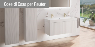 Tendenze bagno 2026: trasparenze, texture e il nuovo minimalismo materico