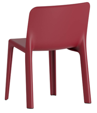 La seduta monoblocco Linnéa di Infiniti è completamente prodotta in polipropilene colorato che la rende leggera e resistente e permette di utilizzarla anche all'esterno; inoltre, è impilabile per ottimizzare lo spazio. https://www.infinitidesign.it - Salone del mobile 2026, padiglione 14, Stand E31.