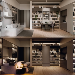 Spazio Clei ricostruzione di due monolocali