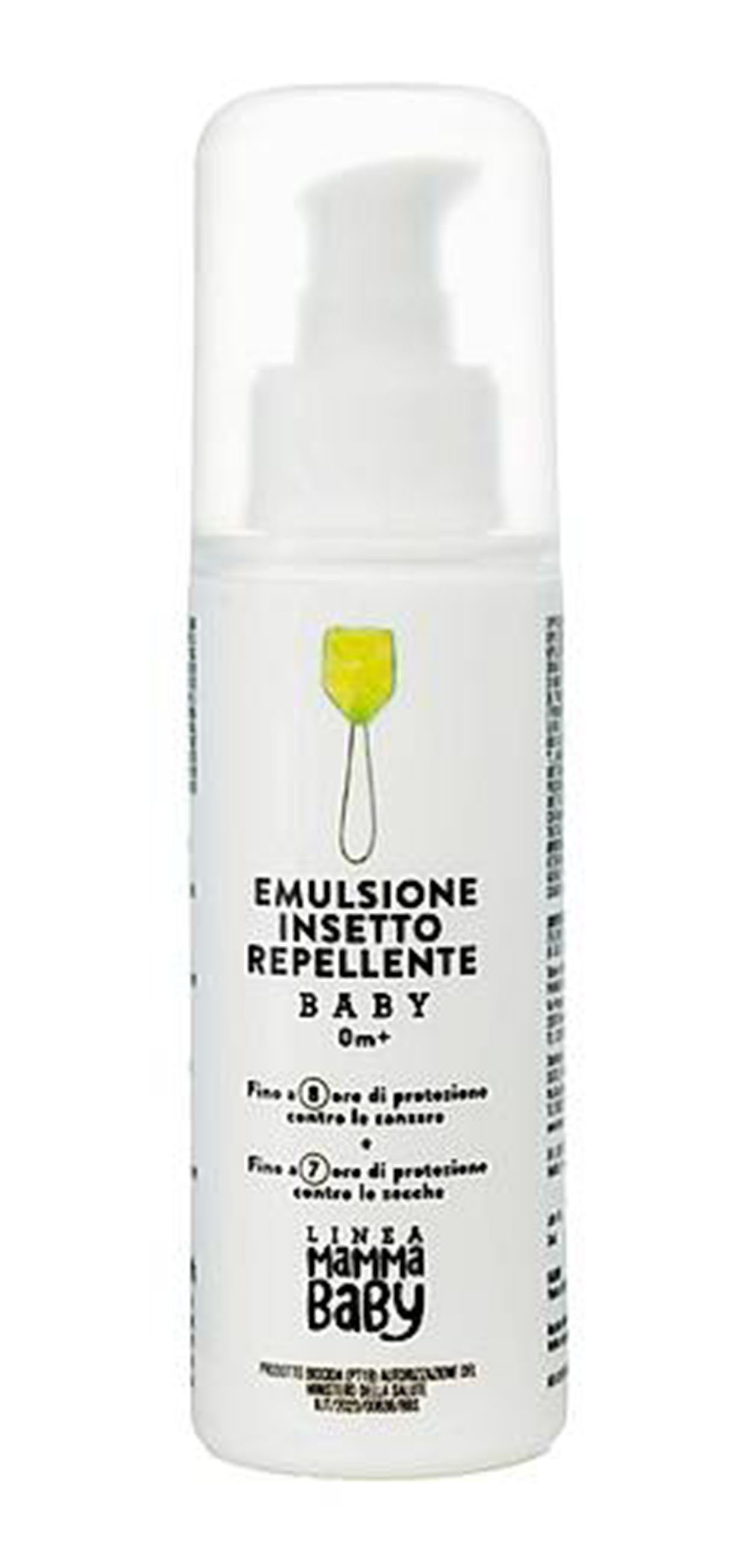 L'emulsione insetto repellente, Annina Linea MammaBaby®
di Olcelli,
autorizzata dal Ministero della Salute, è adatta a da 0+. www.olcelli.shop
