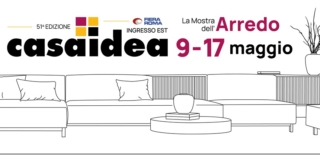 Casaidea 2026: dal 9 al 7 maggio 2026 le novità per arredare alla Fiera di Roma
