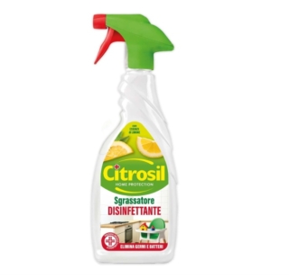 Citrosil Sgrassatore Disinfettante è un prodotto che sgrassa a fondo ed elimina fino al 99,9% di virus, batteri, muffe e lieviti. Elimina i cattivi odori grazie alle essenze di origine vegetale, lasciando un fresco profumo di limone. Prezzo 2,99 euro. www.amazon.it