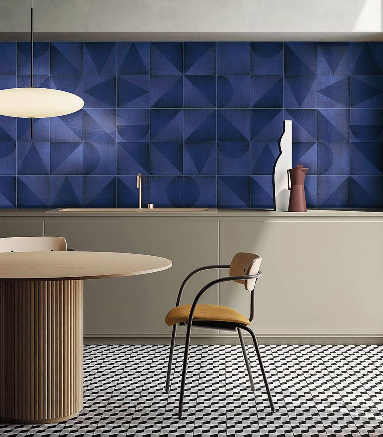 La collezione di piastrelle dipinte a mano Alfabètile di Ma.Vi. Ceramica (https://maviceramica.it) include oltre 26 pattern in 10 colori diversi, per una combinazione praticamente infinita. Misurano 20 x 20 cm e costano 130 euro al mq.