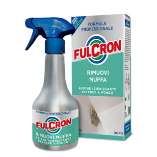 Per un'azione super igienizzante c'è Fulcron Rimuovi Muffa, dal potere sbiancante, per  eliminare e prevenire la formazione di muffe, alghe, muschi e licheni, anche in ambienti ad elevato tasso di umiditàhttps://www.fulcron.it/prodotti/fulcron-rimuovi-muffa/