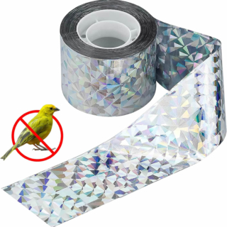 Nastro riflettente che allontana i piccioni perchèé spaventati dalla luce. Prezzo: 9,99 euro su amazon.it Nastro riflettente che allontana i piccioni perchèé spaventati dalla luce. Prezzo: 9,99 euro su amazon.it