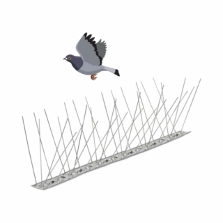 Spuntoni in metallo che allontanano i piccioni perché non consentono la loro sosta sul balcone. Prezzo: 8,99 euro su amazon.it Spuntoni in metallo che allontanano i piccioni perché non consentono la loro sosta sul balcone. Prezzo: 8,99 euro su amazon.it