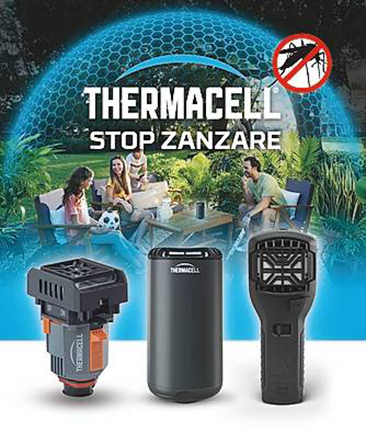 Thermacell
Antizanzare
è una linea di
prodotti per la protezione contro
le zanzare
all'aria aperta. seezon.it/thermacell