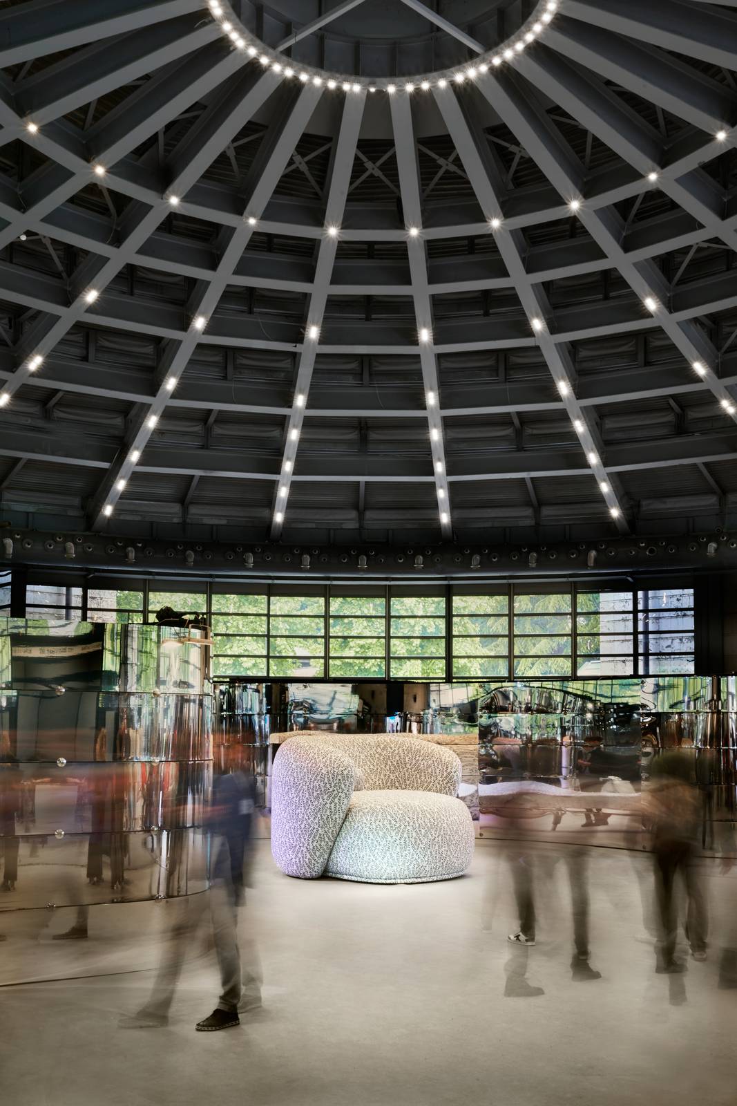Il Padiglione Centrale dello spazio espositivo di Villa Erba (©valentinasommariva)