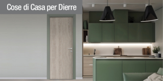 Porte interne Dierre New Lovly: finiture coordinate e stile total look per la casa contemporanea