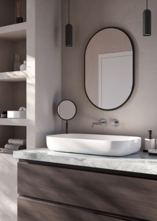 Il miscelatore lavabo incasso della collezione INOX TECH di Paffoni ha bocca da 18 cm e piastre da Ø 6 cm. È realizzato in acciaio inox AISI316. Oltre alla sua bellezza estetica è altamente resistente alla corrosione, mantenendo nel tempo la sua lucentezza. Prezzo, Iva esclusa, 546 euro. www.paffoni.it