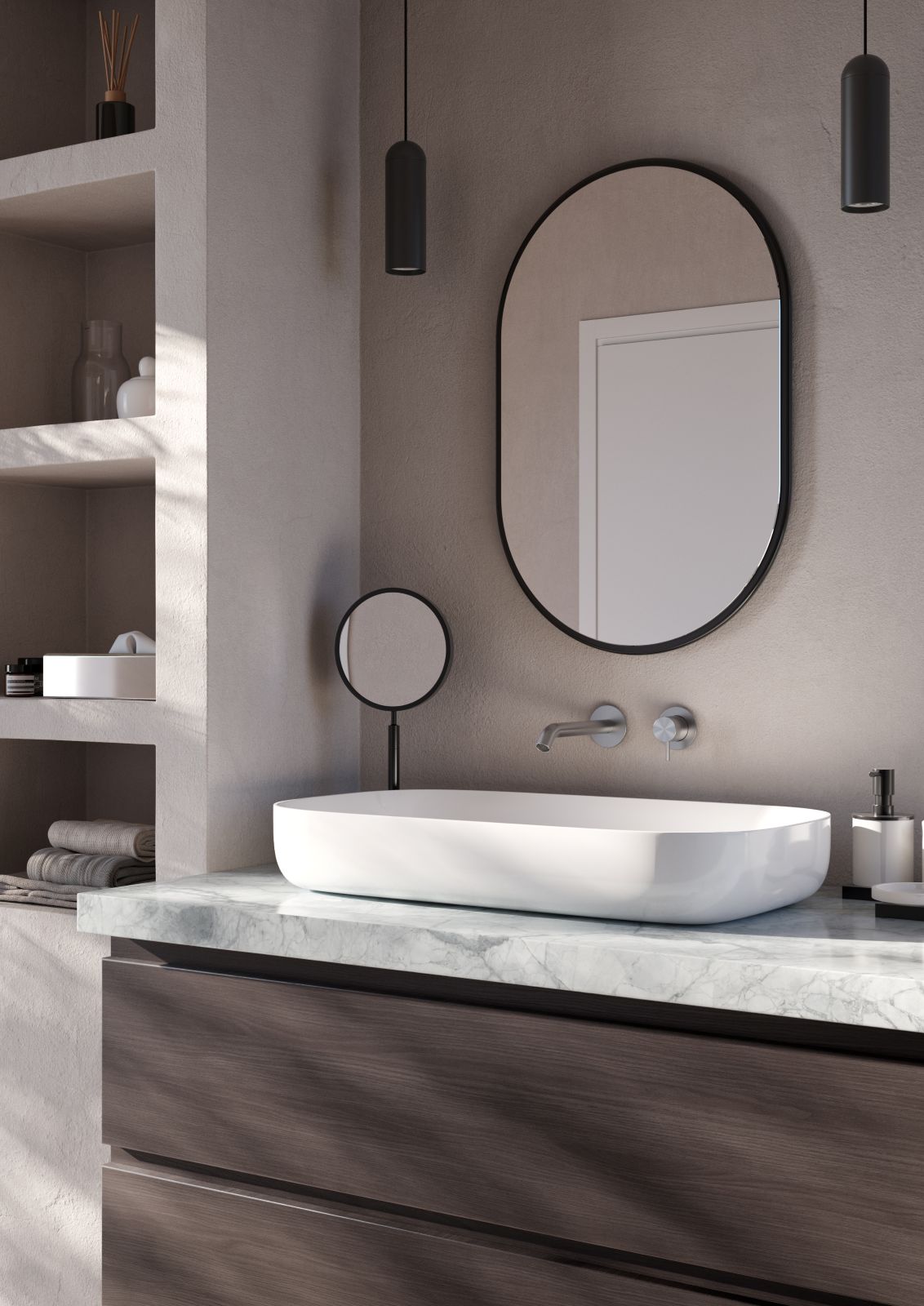 Il miscelatore lavabo incasso della collezione INOX TECH di Paffoni ha bocca da 18 cm e piastre da Ø 6 cm. È realizzato in acciaio inox AISI316. Oltre alla sua bellezza estetica è altamente resistente alla corrosione, mantenendo nel tempo la sua lucentezza. Prezzo, Iva esclusa, 546 euro. www.paffoni.it