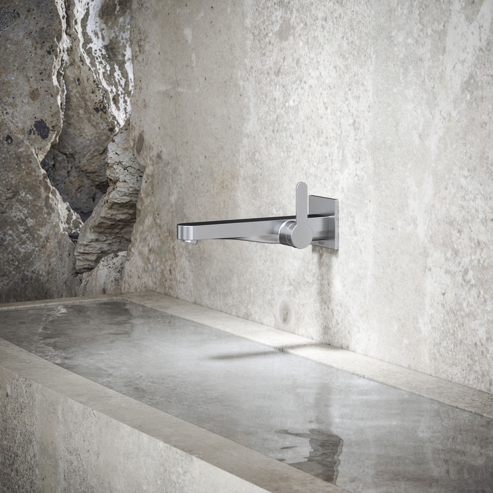 Ha finitura in acciaio inox spazzolato il miscelatore monocomando lavabo da incasso muro IXMO di Keuco dal design pulito e rigoroso. Realizzato per montaggio a incasso senza piletta. È disponibile in anche nella finitura cromata, ottone dorato spazzolato, oro rosso spazzolato e nero verniciato. Misura 18,1 cm. Prezzo su richiesta. www.keuco.com
