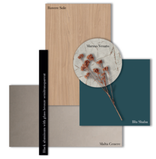 moodboard cucina Metrolis di Stosa Cucine